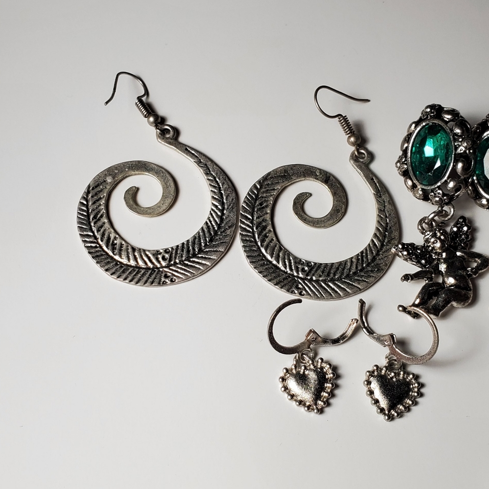 Silver Earring Bundle - image 7